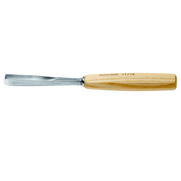 Pfeil Schnitzwerkzeug 11 / 18 mm gerade Form Hohleisen Tief