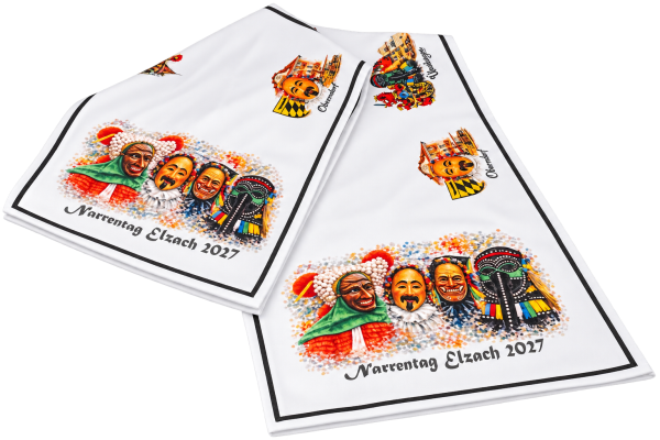 NARRENTAG ELZACH 2027 Tischläufer 40x140