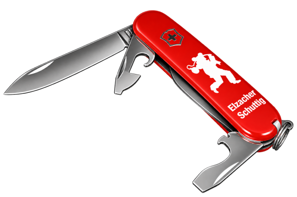 SCHUTTIG Taschenwerkzeug, VICTORINOX Spartan 91mm rot, Elzacher Schuttig, solange Vorrat reicht