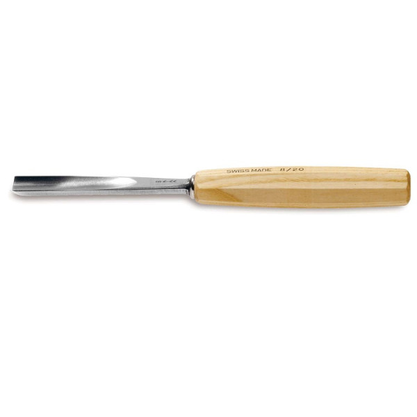 Pfeil Schnitzwerkzeug 7 / 22 mm gerade Form Hohleisen
